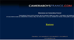 Desktop Screenshot of cameraboysfrance.com