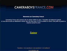 Tablet Screenshot of cameraboysfrance.com